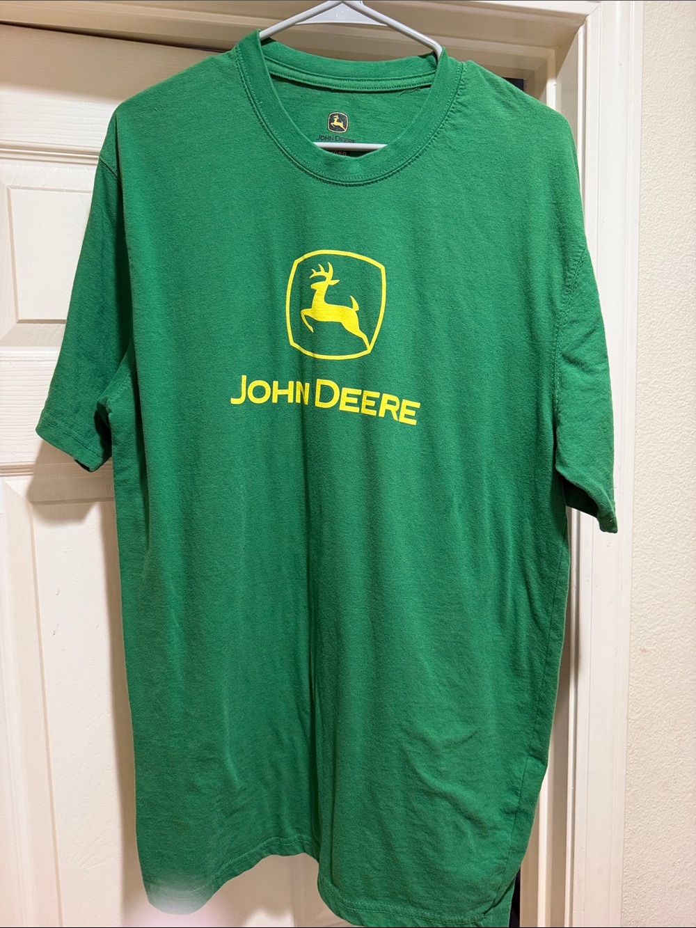 John Deere Green T-Shirt with Yellow Logo